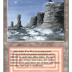 MTG plateau 第４版　英語版 Plateau Mtg - Etsy