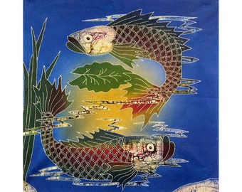 Bali Fabric Fish Panel Princess Mirah Design