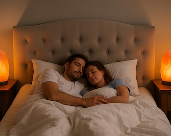 Lámpara de sal del Himalaya de 60 a 80 libras ¡Tallada a mano por nosotros!