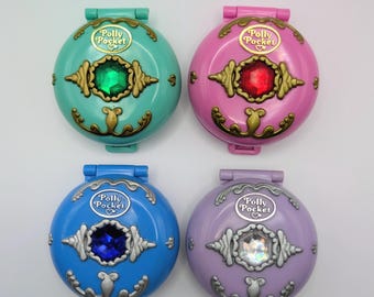 Vintage Bluebird Polly Pocket Gem Series Empty Compacts - Choose Your Own