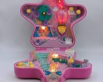 100% Complete Vintage Bluebird Polly Pocket, Fairy Light Wonderland 1993, Working