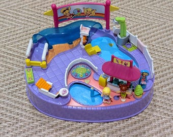100% Complete Vintage Bluebird Polly Pocket 1997, Magical Swimabout Polly