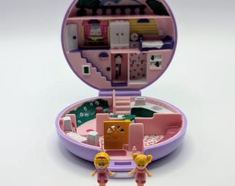 Polly Pocket vintage Bluebird 100 % complet, Polly's Flat 1989