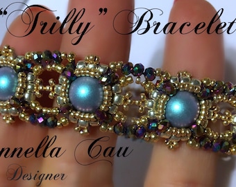 English PDF tutorial  Trilly bracelet