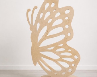 MDF Freestanding Butterfly Prop