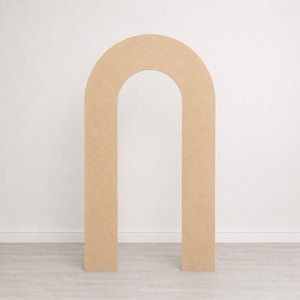 Open Arch MDF Backdrop Paintable Event Decor Panel