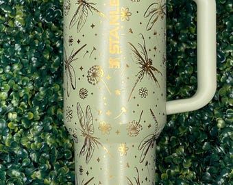 Vaso Stanley con grabado de Drift & Dragonflies