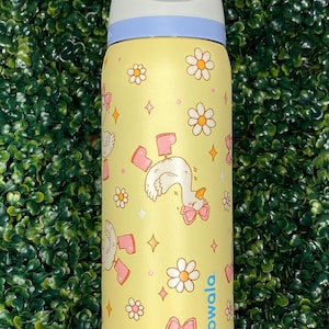 Boot Scootin’ Goose Owala FreeSip | Cute Goose Tumbler | Pink Rainboots Design | 32oz or 40oz Owala | UV DTF Wrap | Hand Wash Only image 2