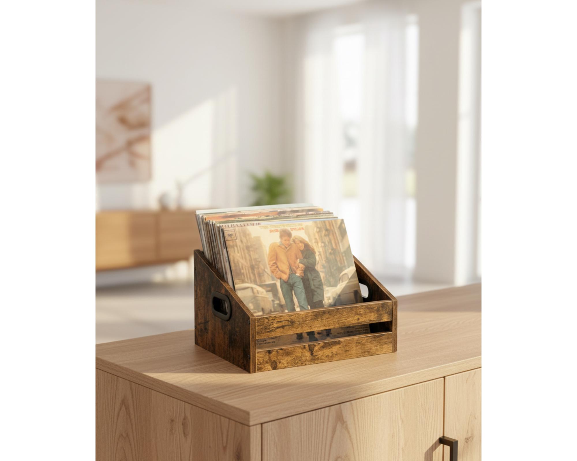 Magazine Box Rack Wooden Magazine Box