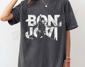 Bon Jovi - Vintage 80s - Slippery When Wet World Tour 1986 - Glam