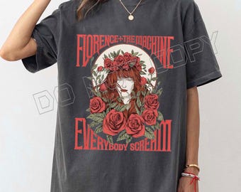 Camiseta Comfort Colors de la gira Florence and The Machine 2026