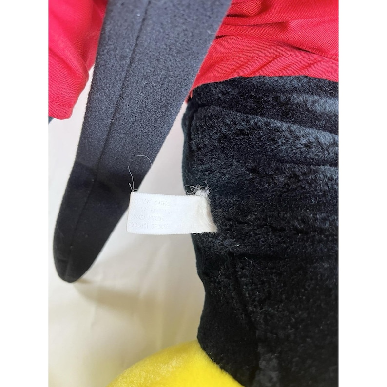 Rare Vintage Jumbo 3 Foot 36" Mickey Mouse Disneyland Plush Stuffed Toy Disney image 10
