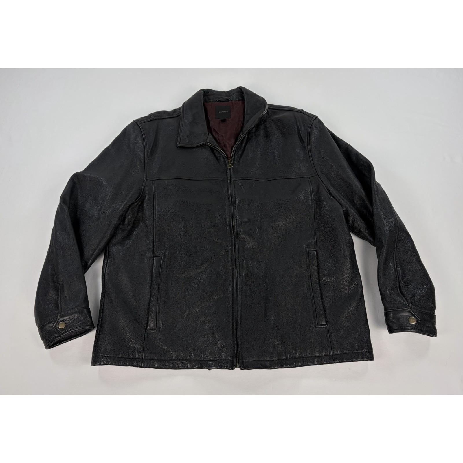 Y2k Leather Zip Jacket - Etsy