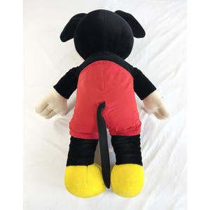 Rare Vintage Jumbo 3 Foot 36" Mickey Mouse Disneyland Plush Stuffed Toy Disney image 6