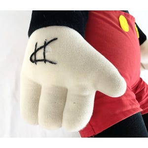 Rare Vintage Jumbo 3 Foot 36" Mickey Mouse Disneyland Plush Stuffed Toy Disney image 16