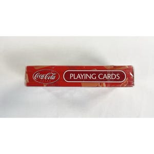 New Vintage Christmas Santa Coca-Cola Coke Bicycle Deck Of Playing Cards Games image 3