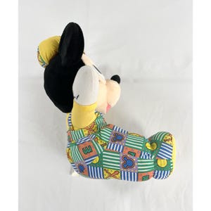 Disney Baby Mickey Mouse 14" Puffy Plush Baseball Theme Applause 34027 Soft Toy image 3