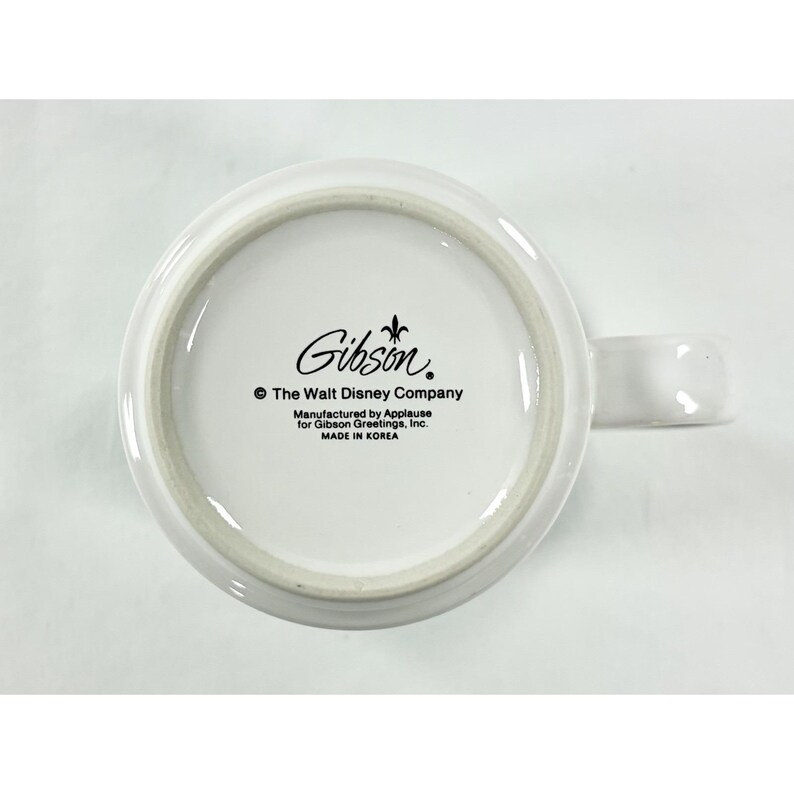 Vintage 90s Walt Disney Mickey Minnie Mouse Coffee Mug The Daily Grind Gibson image 6