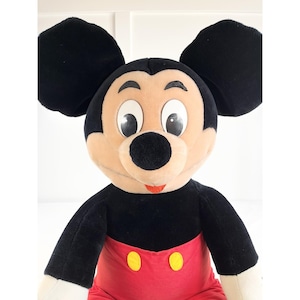 Rare Vintage Jumbo 3 Foot 36" Mickey Mouse Disneyland Plush Stuffed Toy Disney image 3