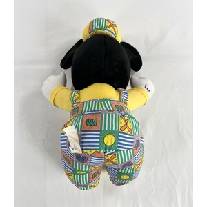 Disney Baby Mickey Mouse 14" Puffy Plush Baseball Theme Applause 34027 Soft Toy image 4