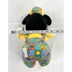 Disney Baby Mickey Mouse 14" Puffy Plush Baseball Theme Applause 34027 Soft Toy image 9