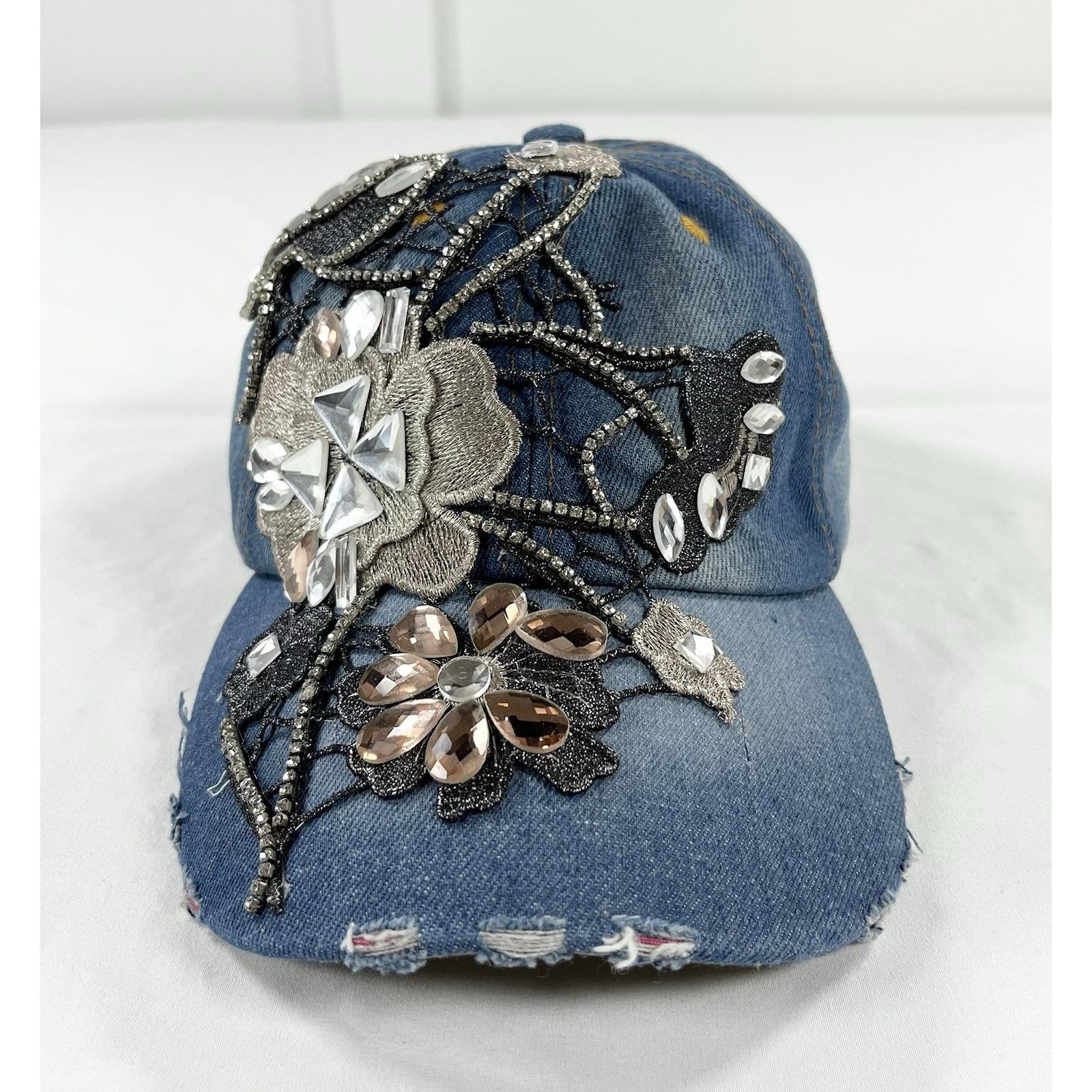 Y2k Denim Hat - Etsy