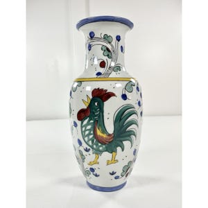Deruta Vintage Vase - Etsy