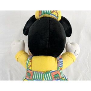 Disney Baby Mickey Mouse 14" Puffy Plush Baseball Theme Applause 34027 Soft Toy image 16