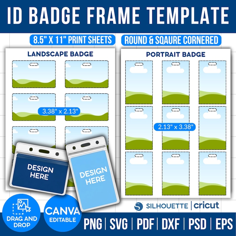 Id Card Frame - Etsy
