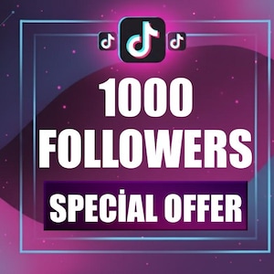 1000 abonnés TikTok | Entièrement sûr | Livraison rapide | Boostez votre profil instantanément