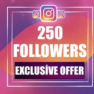 Instagram 250 Followers | Fully Safe | Quick Delivery | Boost Your Profile Instantly