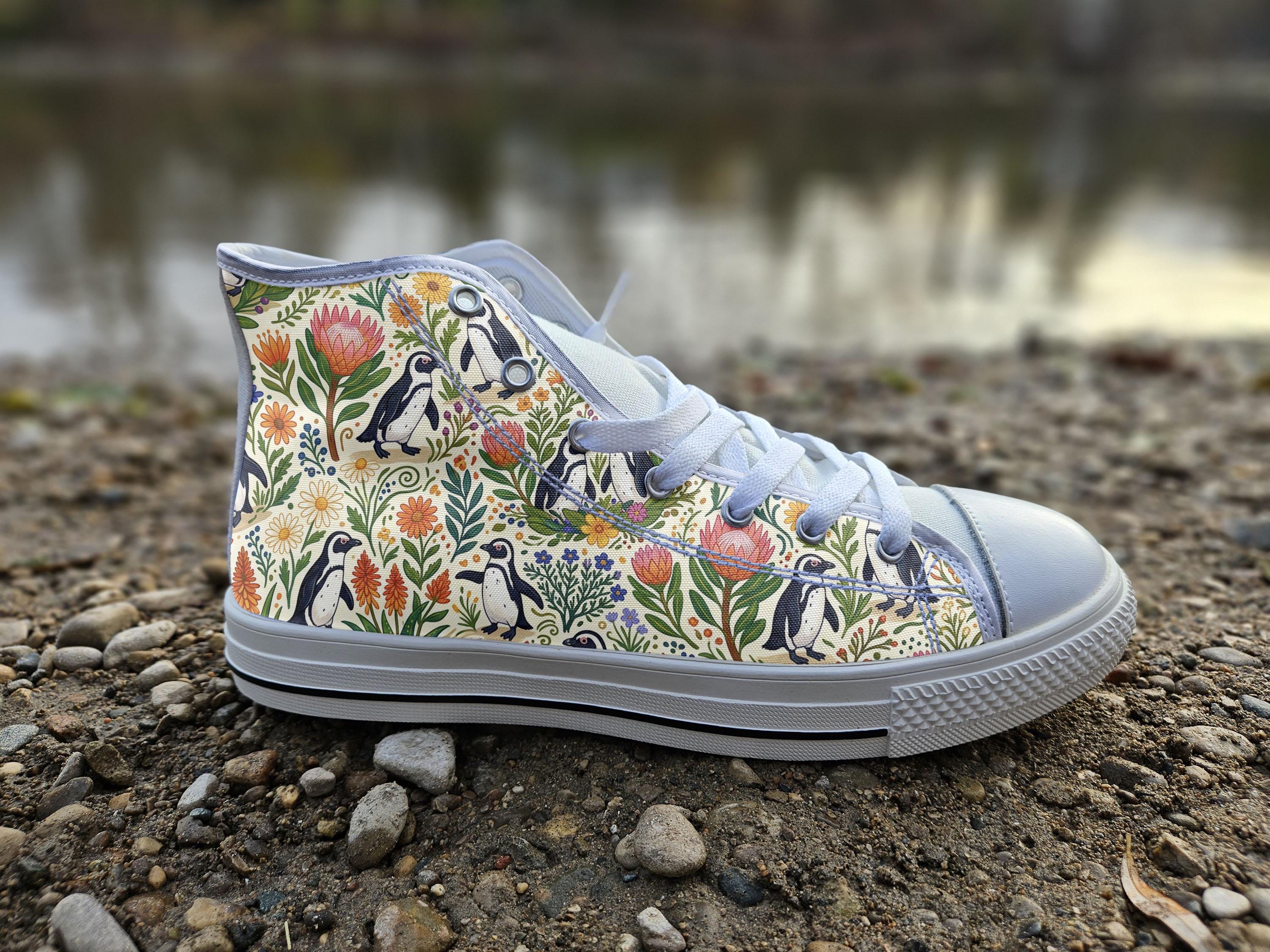 Penguin Converse - Etsy
