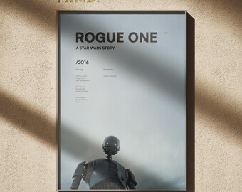 FRMD. | Star Wars Rogue One inspired Movie Art Poster | 2016 #1