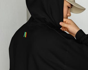 ARC Raiders Embroidered Hoodie | Minimalist Futuristic Sci-Fi Game | Gift for Him Her