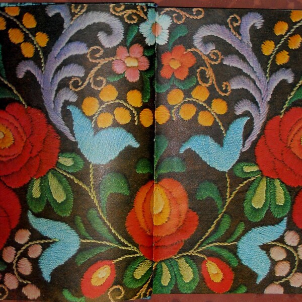 Book Album Art Embroidery -Folk Decorative Needlework - Vintage USSR books