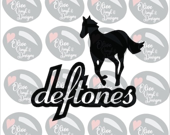 Deftones Vinyl Decal Sticker - Choose your Size and Color