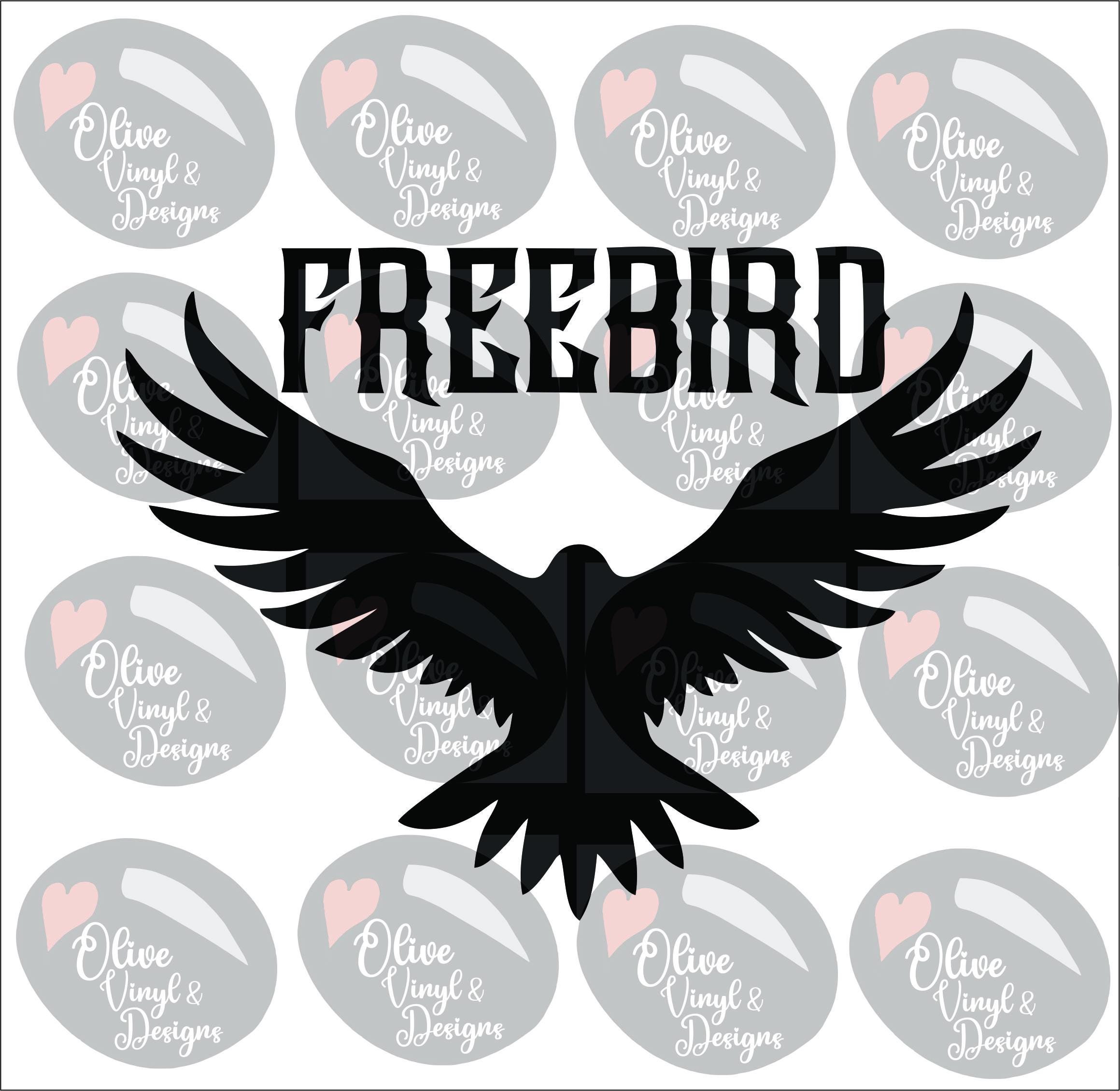 Fly High Free Bird Lynyrd Skynyrd Vinyl Decal Sticker - Choose Your ...