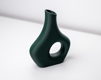 Elegante jarrón Moab: arte moderno para tu hogar (color a elegir)