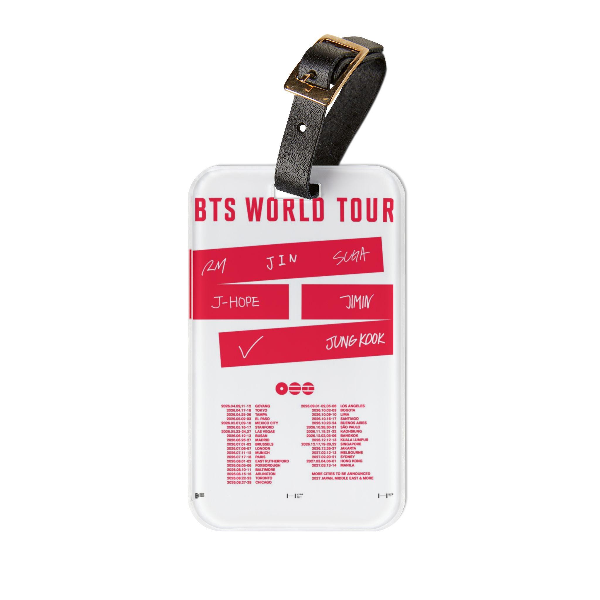 Bts Luggage Tags - Etsy