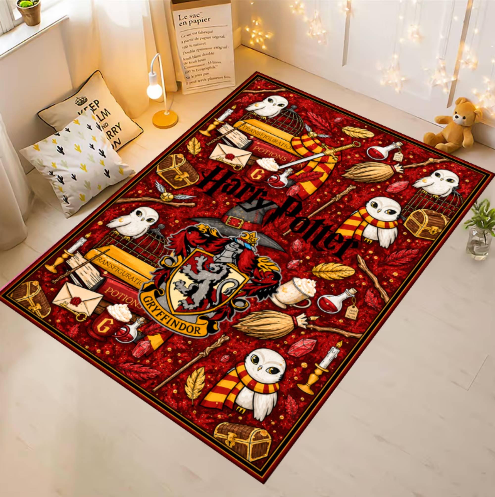 Hogwart Rug - Etsy