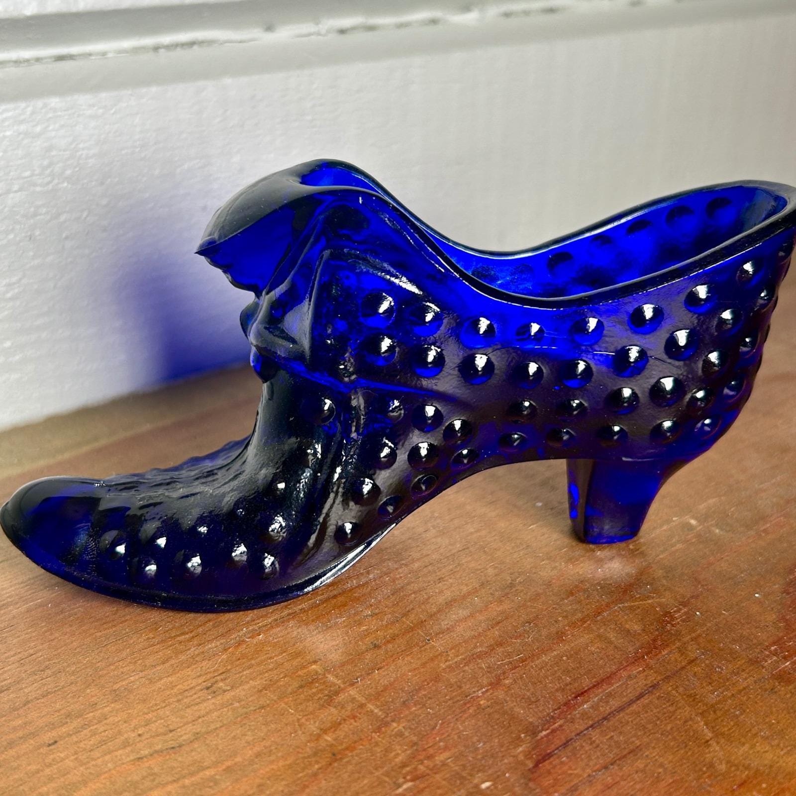 Cobalt Blue Hobnail Fenton - Etsy