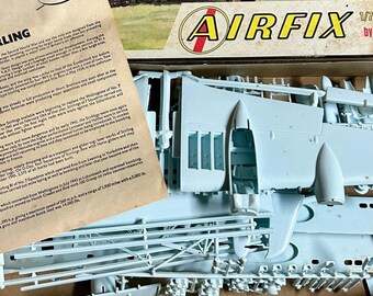 Airfix Craft Master Short Stirling 1/72 Scale Model Kit Vintage WWII