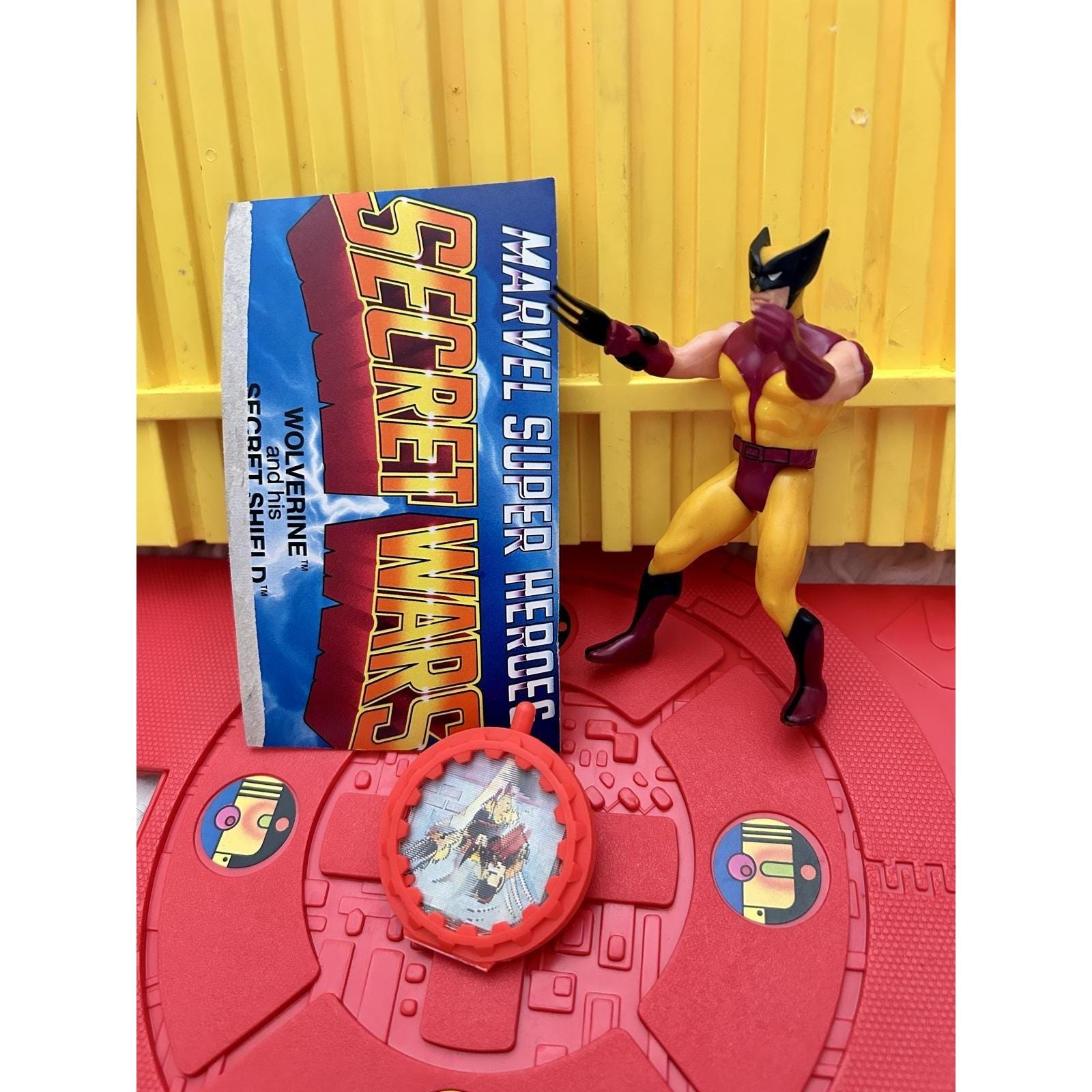 Figurine Vintage Hobgoblin Marvel Secret Wars 1984 - Mattel France - Cape Incluse