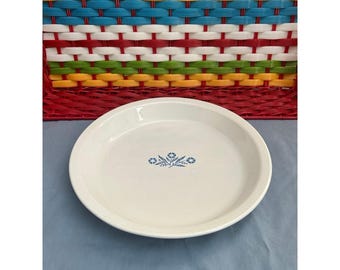 Blue Cornflower Corning Ware P-309 9" Pie Plate Made in USA
