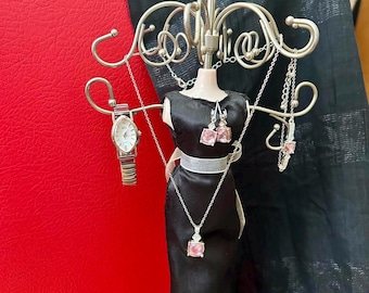 Kathy Ireland Watch & Avon Pink Stone Jewelry Set