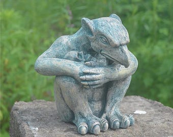 Estatua de decoración gótica de gárgola