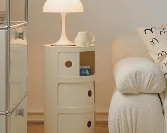 Gabinete de almacenamiento multicapa de estilo moderno