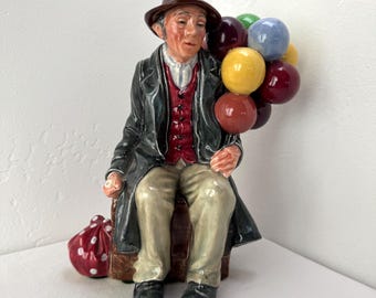 Vintage Royal Doulton Figurine ~ “The Balloon Seller” ~ HN 1954