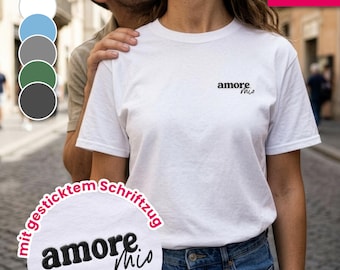 Amore Mio T-Shirt, Italian T-Shirt, Gift for Girlfriend/Boyfriend, Italy Lover, Festival Shirt, Italian Pop, Summer, Holiday Shirt