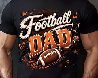 Football Dad Png, Game Day png, sports shirt design (Digital Download)
